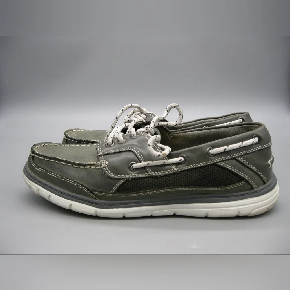 Croft & Barrow Boat Shoes Men 9 Grey
